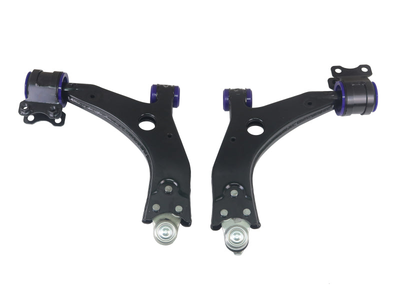 SuperPro Front Lower Control Arm Set w/Bushings (18mm Ball Joint)