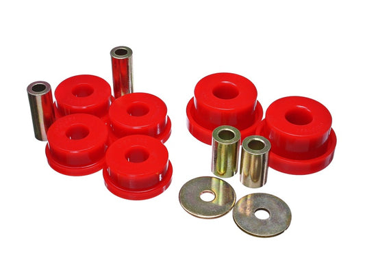 Energy Suspension for 2000-2009 Legacy Red Rear Diff Mount Bushing Set 19.1105R