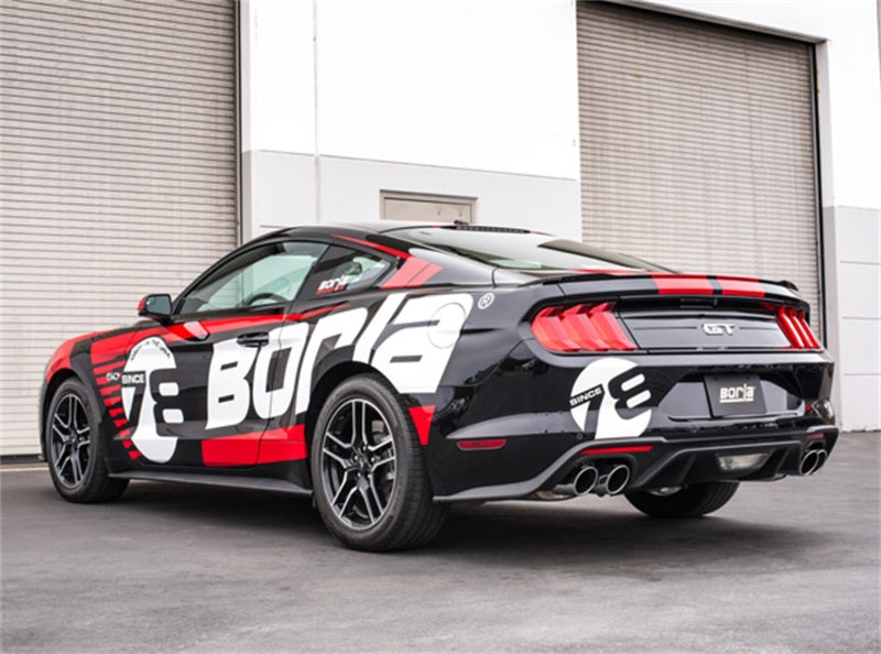 Borla 140743 Cat-Back Exhaust System ATAK for 2018-2023 Ford Mustang GT (5.0L)