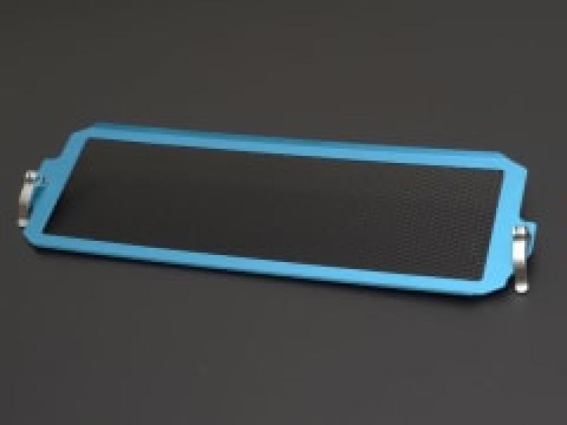Cusco 08-17 Impreza Turbo Intercooler Protection Grill Kit Blue w/Blk 6A1 035 A