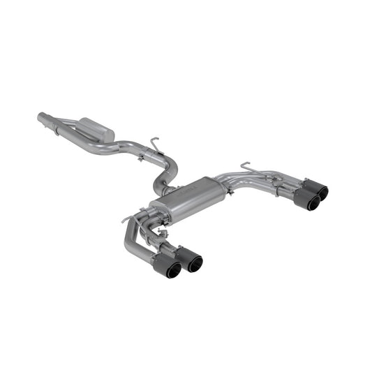 MBRP 15-20 Audi S3 T304 Stainless Steel Cat - Active Catback Exhaust