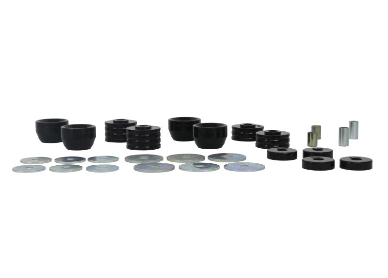 Whiteline W93561 Body Mount Bushing Set for 1975-1989 Dodge D100, 1975-1989 Dodge W100, 1975-1980 Dodge D200 and More