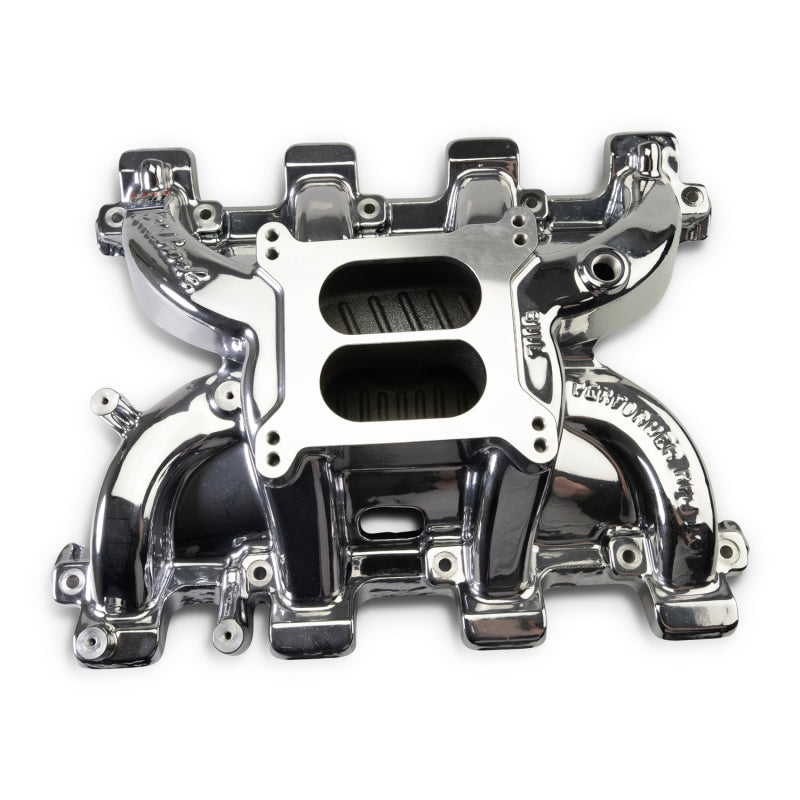 Edelbrock 71187-CP Chevrolet LS1 Performer RPM Intake Manifold Only - Chrome Plasma Finish