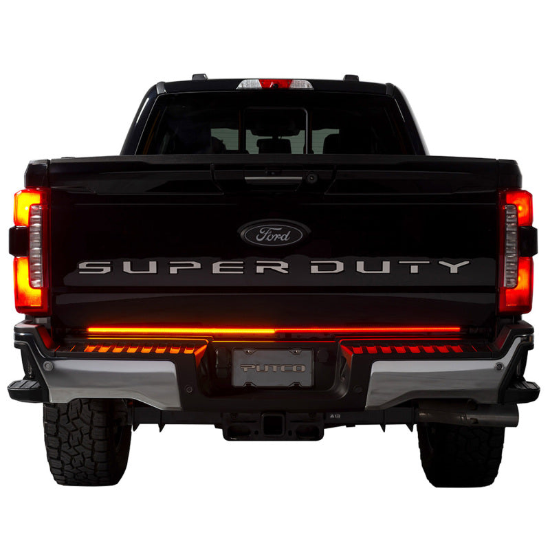 Putco for 2023-2024 Ford Super Duty F-250 60In Direct Fit Blade Kit Tailgate Bars with LED Taillamps
