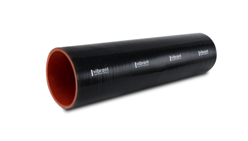 Vibrant 4 Ply Reinforced Silicone Straight Hose Coupling - 1.75in I.D. x 12in