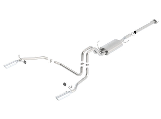 Borla 140417 11-14 Ford F-150 5.0L AT 2/4WD Aggressive ATAK SS Catback Exhaust - #140417