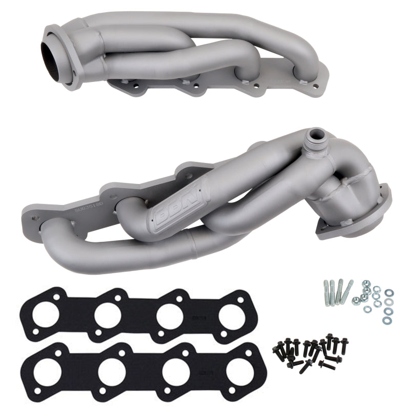 BBK Performance 3518 Shorty Headers 1-5/8 Titanium Ceramic for 1999-2003 Ford F-150 5.4L V8