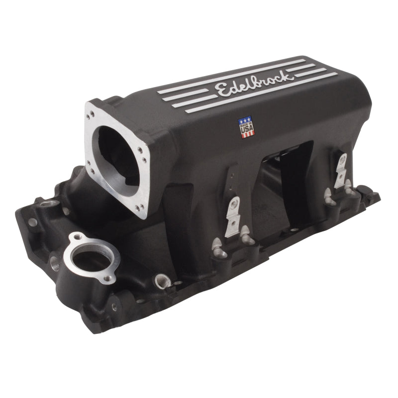 Edelbrock 71363 Manifold EFI Pro-Flo XT Big Block Chevrolet Rectangular Port Heads Black Powder