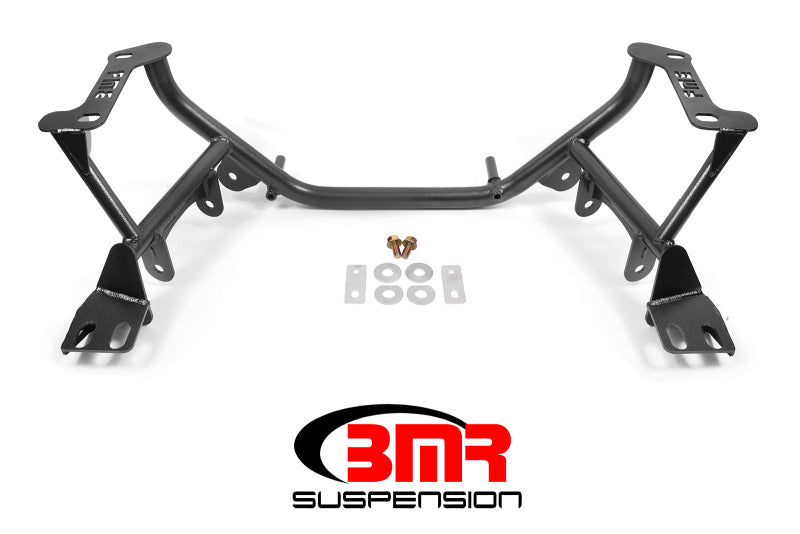 BMR 1996-2004 New Edge Mustang K-Member Coilover Version / Motor Plate Version - Black Hammertone