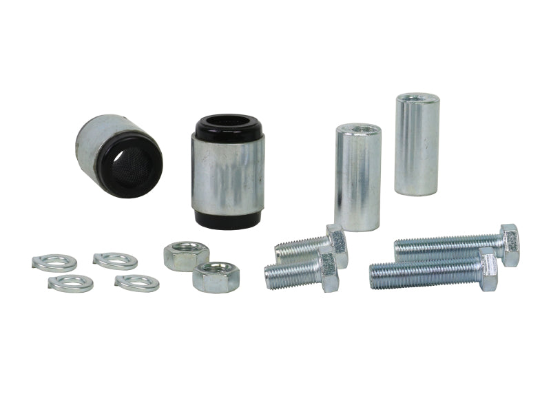 Whiteline KCA329 Rear Camber Adjustable Kit Control Arm Upper Bushings for 2009-2020 Dodge Journey, 2007-2017 Jeep Patriot, 2007-2016 Jeep Compass and More