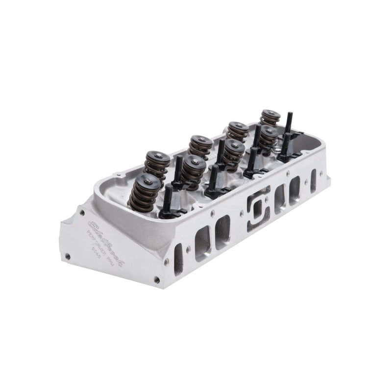 Edelbrock 60455 Cylinder Head BBC Performer RPM Oval Port for Hydraulic Roller Cam Natural Finish