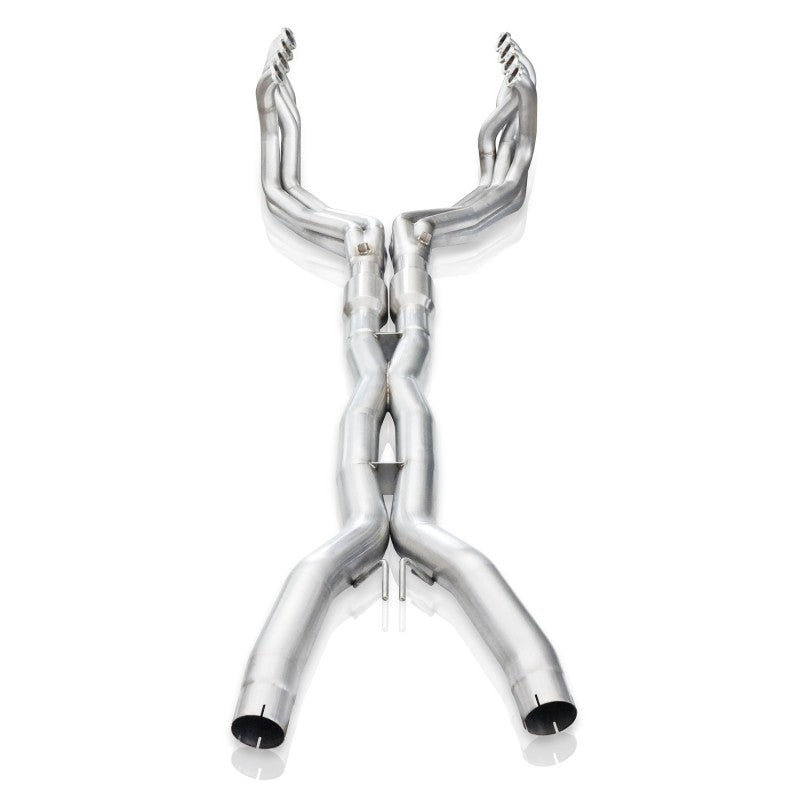Stainless Works for 2014-2019 Corvette 6.2L Headers 2in Primaries with High-Flow Cats X-Pipe