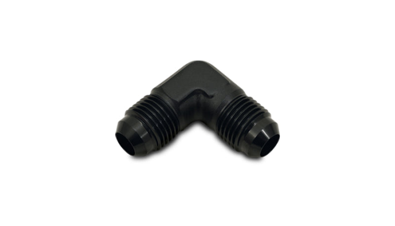 Vibrant -4AN 90deg Flare Union Fitting - Aluminum