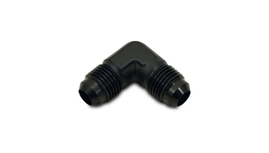 Vibrant -4AN 90deg Flare Union Fitting - Aluminum