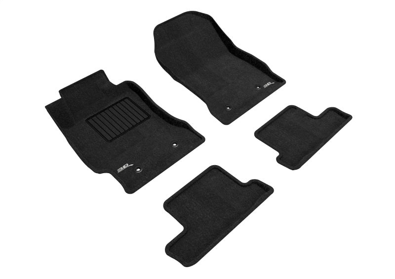 3D MAXpider Elegant Front & Rear Floor Mats for 2013-2020 Subaru BRZ