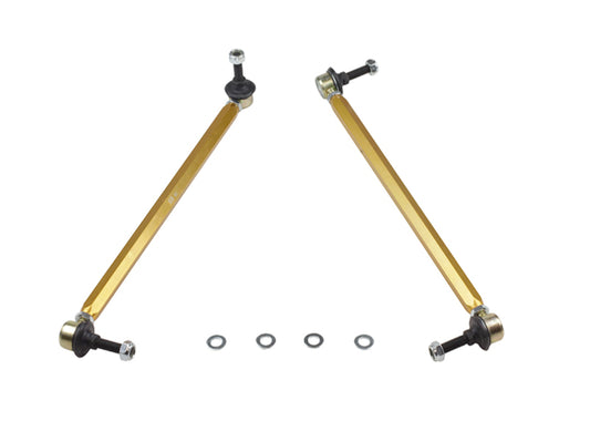 Whiteline KLC177 Front Sway Bar Link Assembly Heavy Duty Adjustable Steel Ball (380mm C to C) for 2010-2012 Chevrolet Camaro