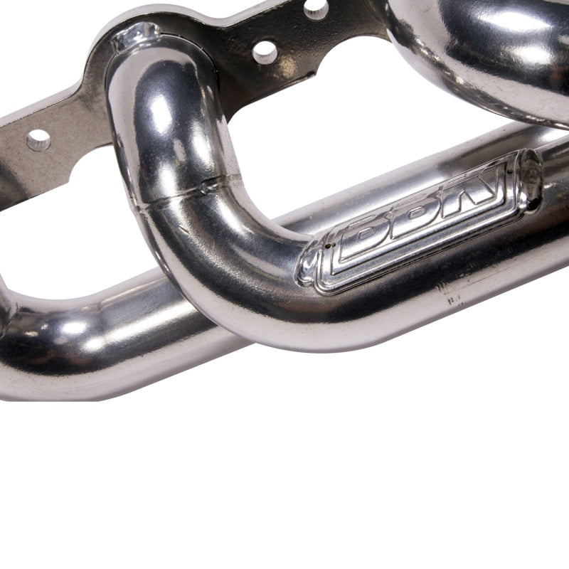 BBK Performance 40060 Shorty Tuned Length Headers 1-3/4 Silver Ceramic for 1999-2013 Chevrolet / GMC / Cadillac 1500 Trucks and SUVs (6.0L) Excluding 2500 / 3500 HD