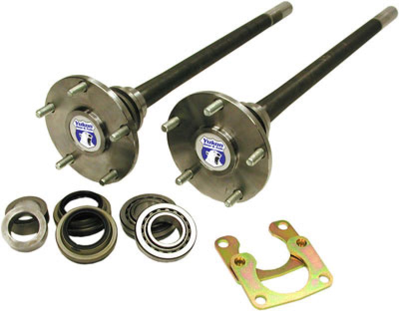 Yukon Gear & Axle YA FBRONCO-3-31 1541H Alloy Rear Axle Kit For Ford 9in Bronco From 76-77 w/ 31 Splines