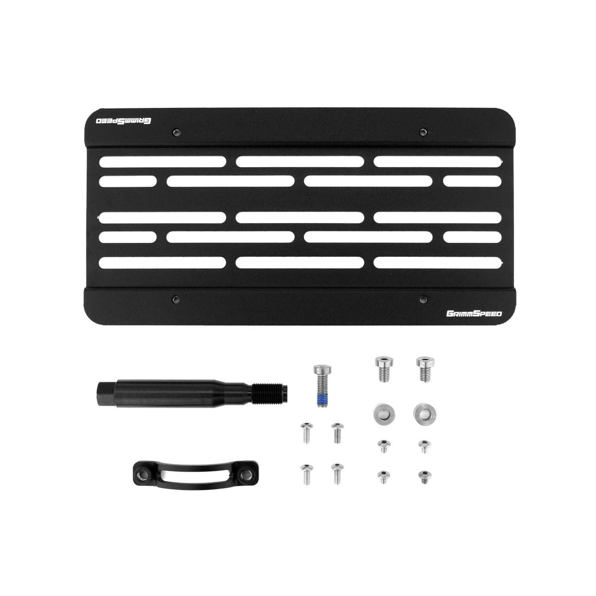 GrimmSpeed GRM094063 for 2015 Subaru WRX/STI License Plate Relocation Kit