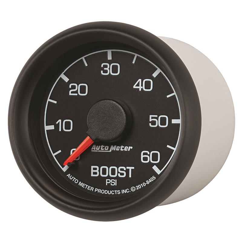 AutoMeter 8405 Factory Match 52.4mm Mechanical 0-60 PSI Boost Gauge for Ford