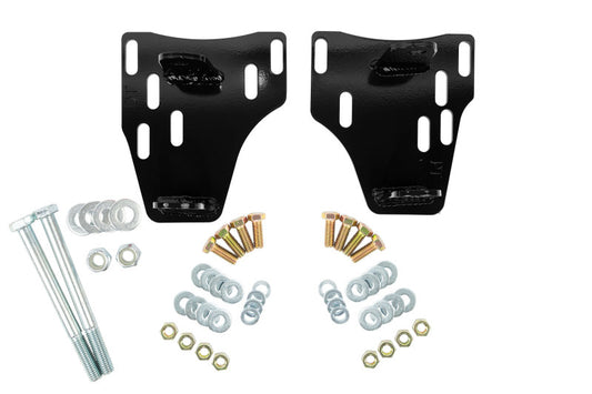 UMI Performance 2406-B LSX Motor Mounts Black for 1974-1981 F-Body