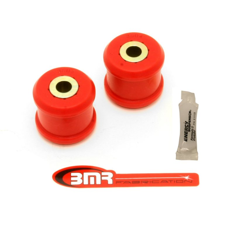 BMR 2010-2015 5th Gen Camaro Front Lower Inner Control Arm Bushing Kit - Red