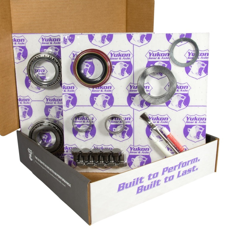 Yukon Gear & Axle YGK2045 8.8in for Ford 3.55 Rear Ring & Pinion Install Kit 2.53in OD Axle Bearings and Seals