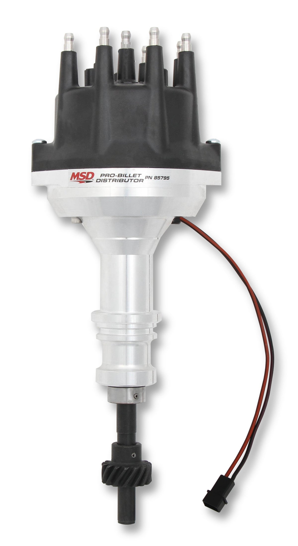 MSD 85795 for Ford 289-302 Small Diameter Black Cap Pro-Billet Distributor
