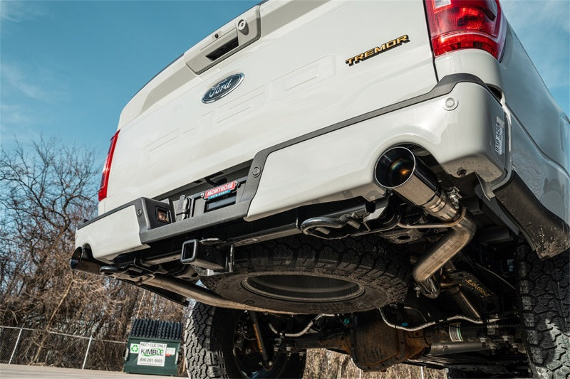 Corsa 2022-2026 Ford F-150 SuperCrew/5.5ft Bed 5.0L V8 Xtreme Cat-Back Dual Rear Exit-Black PVD