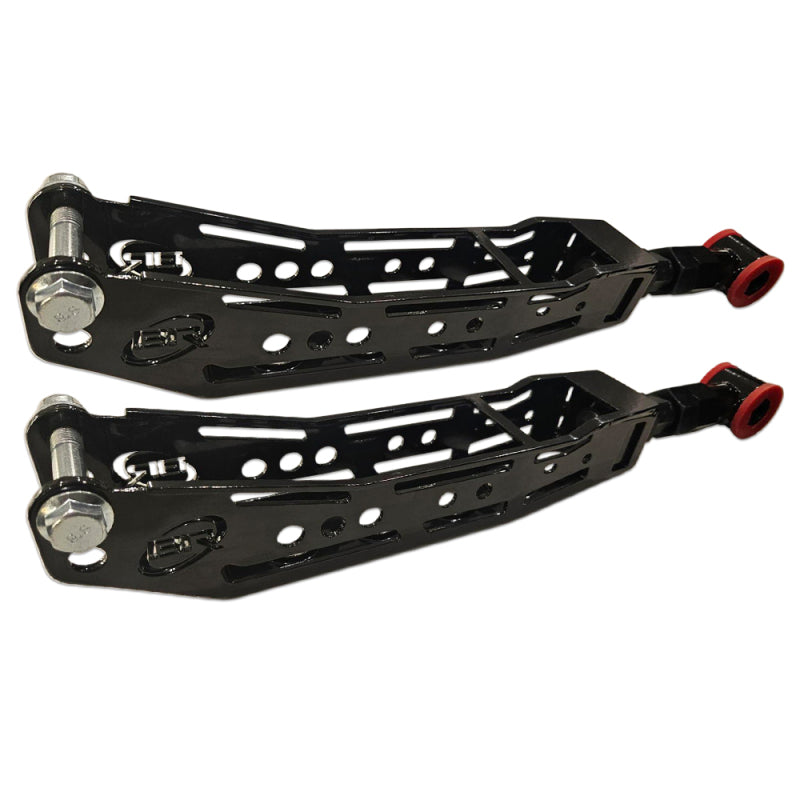 BLOX Racing Racing Rear Lower Control Arms - Blk (Toyota 86 / Scion FRS / Subaru BRZ / WRX / STi) V2 BXSS-50010-BK-V2