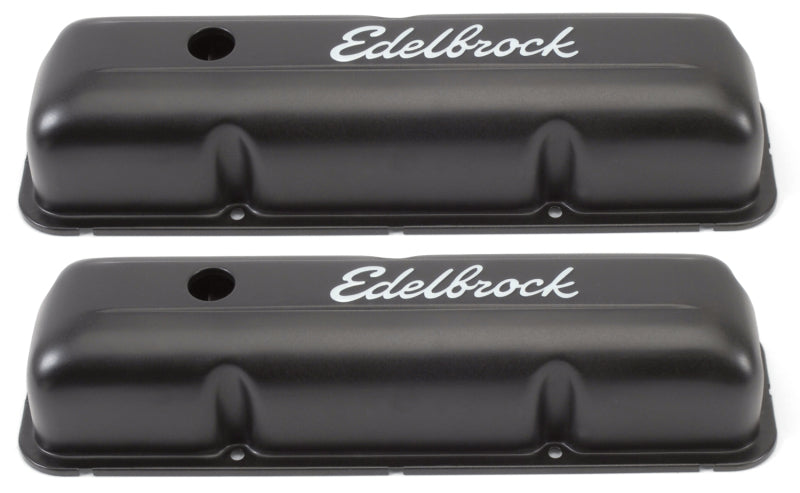 Edelbrock 4623 Valve Cover Signature Series Ford 1958-1976 FE V8 Black