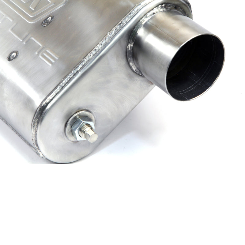 BBK Performance 31035 VariTune Adjustable Performance Muffler 3 in Offset / Offset, Stainless Steel, Universal Fit