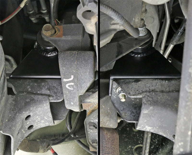 RockJock TJ/LJ/YJ 1in Raised Motor Mounts