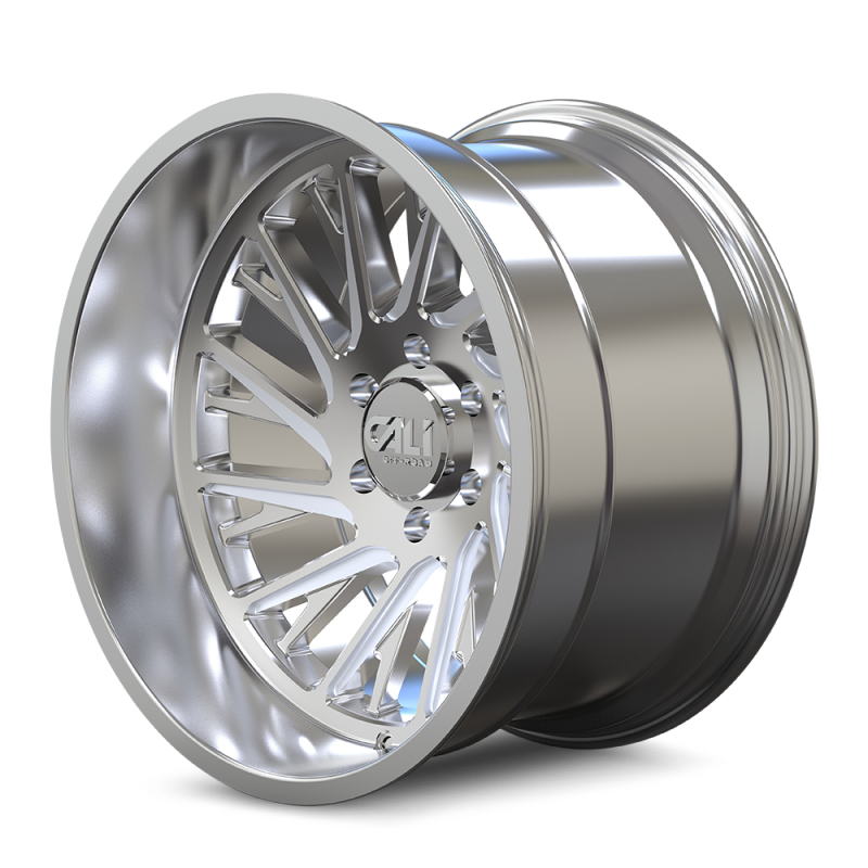 Cali Off-Road Purge 9114 24x14 6x139.7 -76mm Polished Wheel 9114-24483P