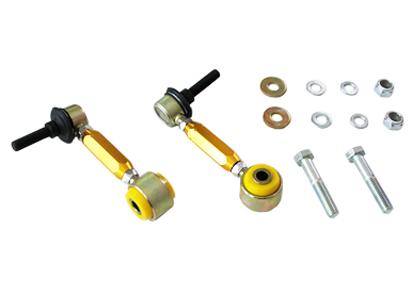 Whiteline KLC150 Front Adjustable Sway Bar Link for 1998-2006 Volkswagen Beetle, 1999-2005 Volkswagen Golf, 1999-2005 Volkswagen Jetta