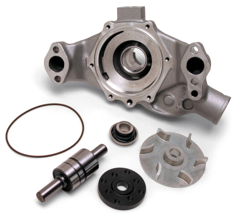 Edelbrock 8810 Water Pump High Performance Chevrolet 350 CI V8 Short Style Satin Finish