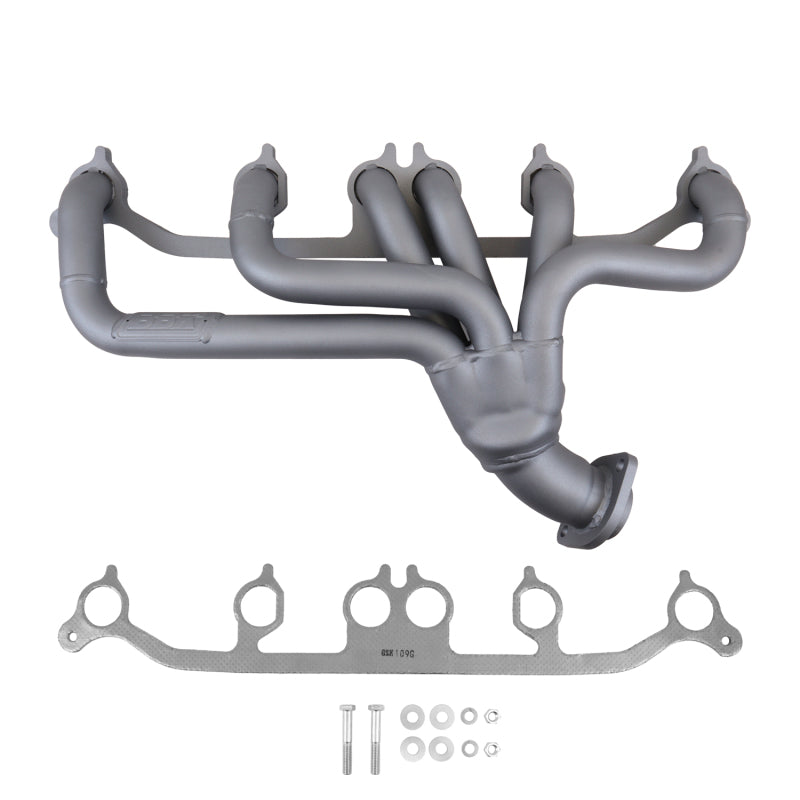 BBK Performance 4052 Shorty Tuned Length Header Titanium Ceramic for 1991-1999 Jeep Cherokee / Grand Cherokee / Wrangler (4.0L)