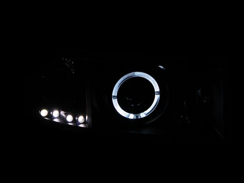 ANZO 1994-2002 Dodge Ram 2500 LED Projector Headlights