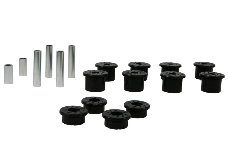 Whiteline W73815 Spring Eye Front/Rear and Shackle Bushing for 1980-1997 Ford F-250, 1980-1997 Ford F-350