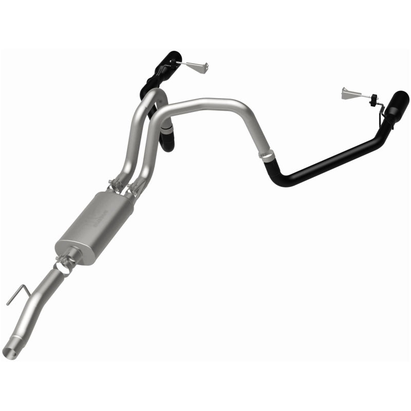 MagnaFlow 19562 21 Ford F-150 Street Series Cat-Back Performance Exhaust System- Dual-Split Rear Exit - #19562