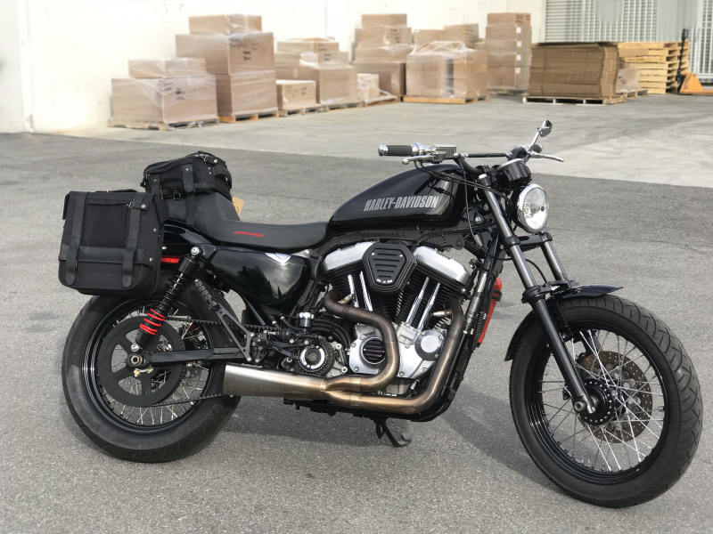 Burly Brand B15-1000B Voyager Saddlebag Each Black
