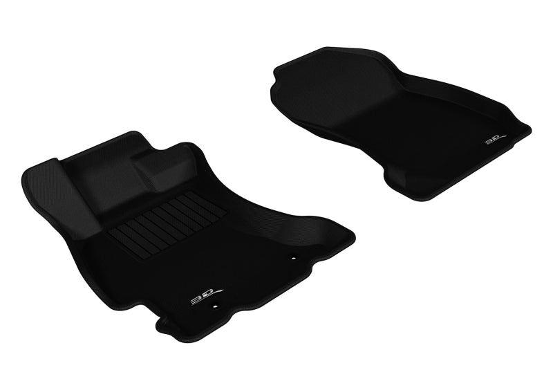 3D MAXpider Kagu Front Floor Mats for 2014-2018 Subaru Forester