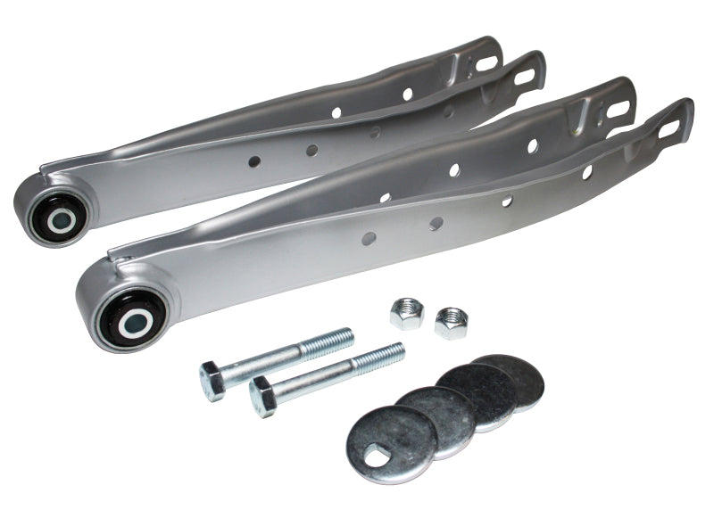 Whiteline KTA216A Adjustable Rear Lower Control Arms (Pair) for 2008-2026 Subaru Impreza, 2009-2025 Subaru Forester, 2012-2026 Subaru WRX and More