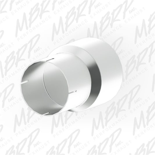 MBRP UA9001 Exhaust Adapter - 4" ID to 5" OD Adapter, 7" length | T409 Stainless