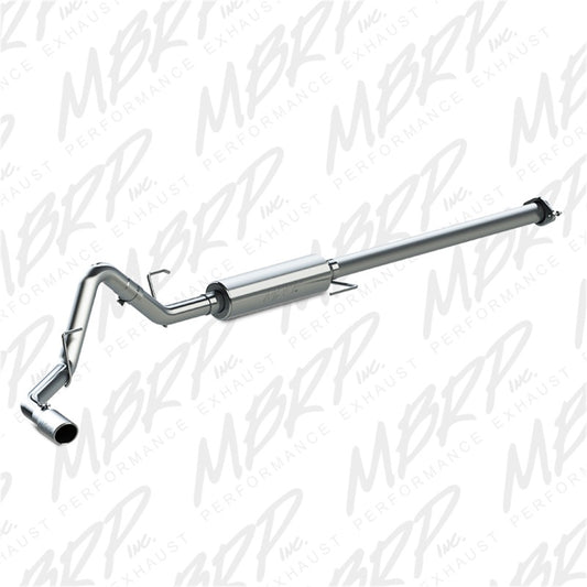 MBRP S5253AL Armor Lite Cat-Back Exhaust - 3-Inch Single Side Exit | Aluminized