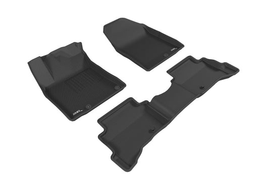 3D MAXpider Kagu Front & Rear Floor Mats for 2017-2022 Hyundai Ioniq