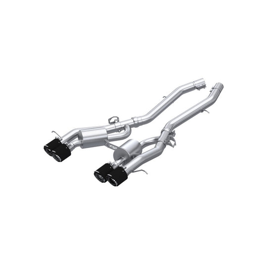 MBRP 2021+ BMW M3/M4 3in Axle Back w/ T304 Carbon Fiber Tips