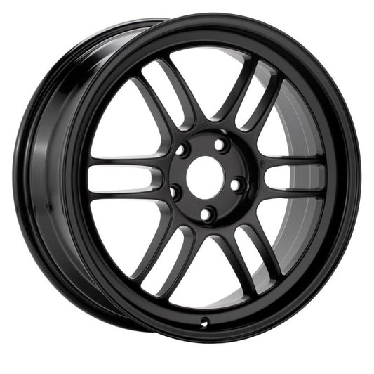 Enkei RPF1 18x9 5x114.3 35mm Offset 73mm Bore Black Wheel G35/350z
