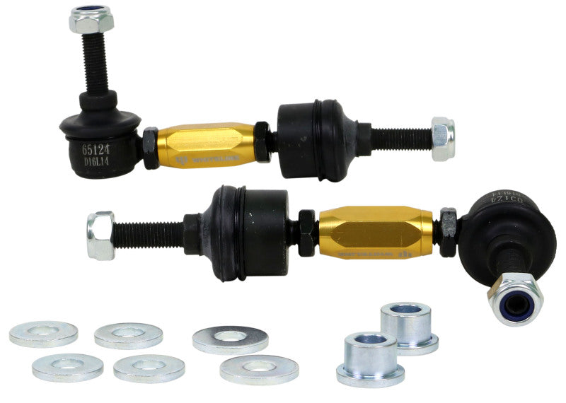 Whiteline KLC195 Rear Adjustable Heavy Duty Sway Bar Link Kit for 2013-2018 Ford Focus