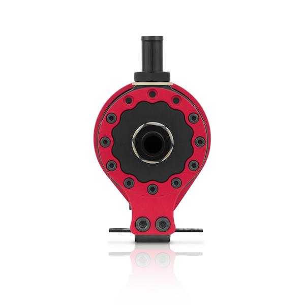 Mishimoto Universal Baffled Oil Catch Can - Red - #MMBCC-UNI-RD